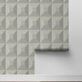 NW50308 geometric peel and stick wallpaper roll from NextWall