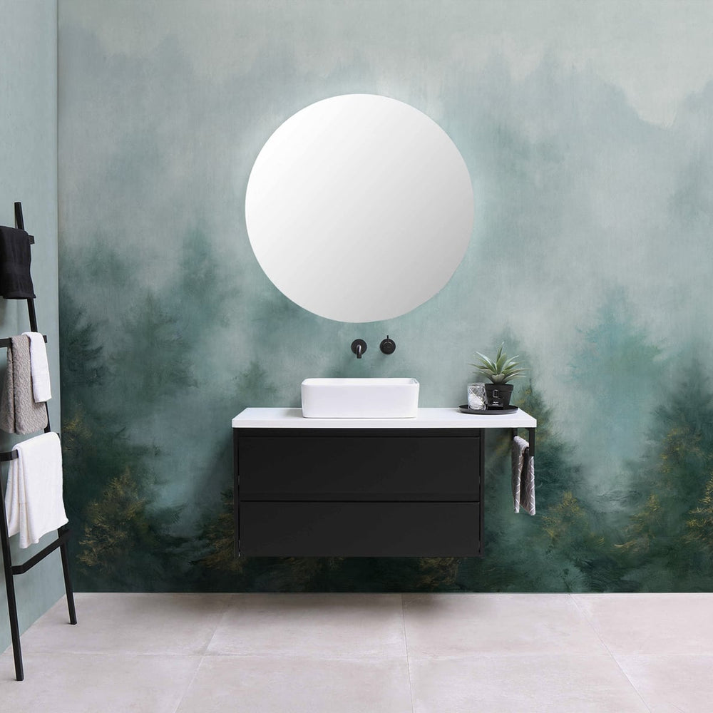 
                  
                    NZ10904M daybreak forest peel and stick wall mural bathroom from NextWall
                  
                