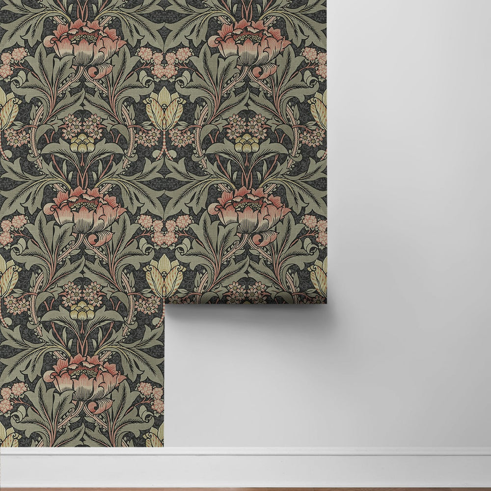 
                  
                    Prepasted wallpaper vintage morris roll PR10001 from Seabrook Designs
                  
                