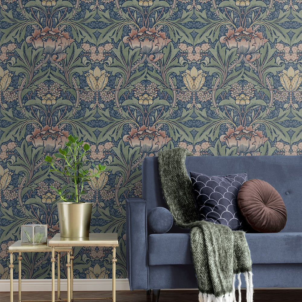 
                  
                    Prepasted wallpaper vintage morris living room PR10002 from Seabrook Designs
                  
                