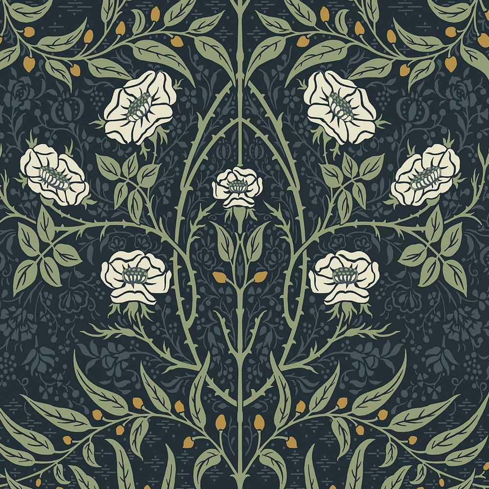 
                  
                    Floral prepasted wallpaper vintage PR10202 from Seabrook Designs
                  
                