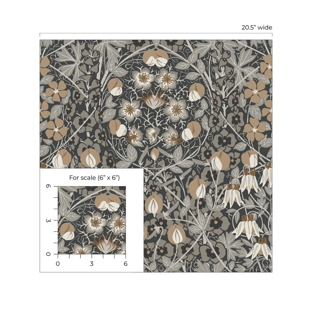 
                  
                    Morris prepasted wallpaper scale PR10405 from Seabrook Designs
                  
                