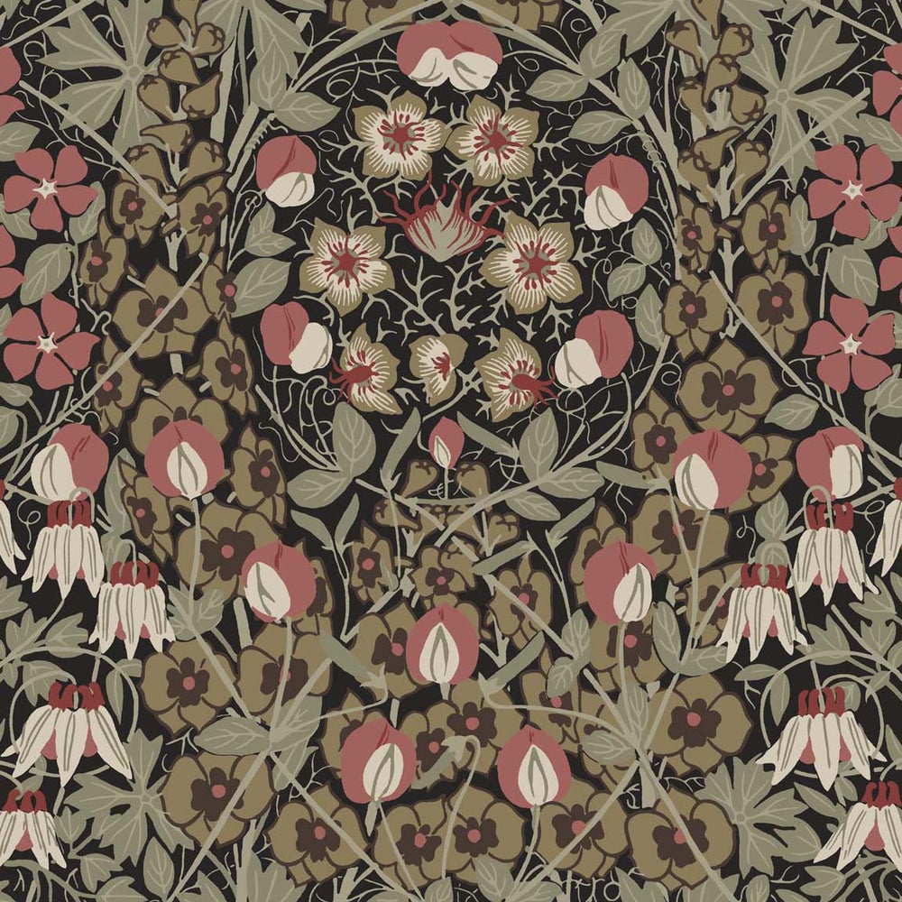 
                  
                    PR10406 vintage floral prepasted wallpaper from Seabrook Designs
                  
                