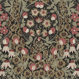 PR10406 vintage floral prepasted wallpaper from Seabrook Designs