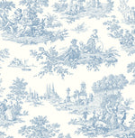 Chateau Toile Vintage Prepasted Wallpaper