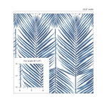 Palm leaf prepasted wallpaper scale PR10702 from Seabrook Designs