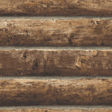 PR10900 faux log cabin prepasted wallpaper from Seabrook Designs