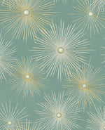 PR11004 starburst geometric mid century prepasted wallpaper from Seabrook Designs