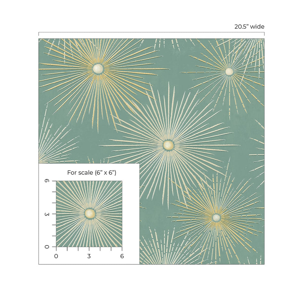 
                  
                    PR11004 starburst geometric mid century prepasted wallpaper scale from Seabrook Designs
                  
                
