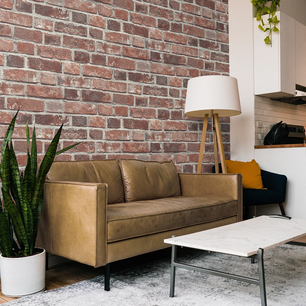 
                  
                    PR11501 red brick prepasted wallpaper living room from Seabrook Designs
                  
                