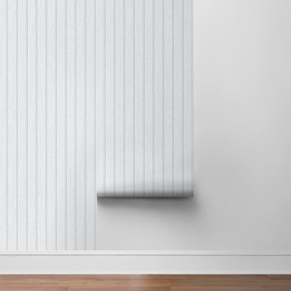 
                  
                    PR11800 faux beadboard prepasted wallpaper roll from Seabrook Designs
                  
                