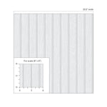 PR11800 faux beadboard prepasted wallpaper scale from Seabrook Designs