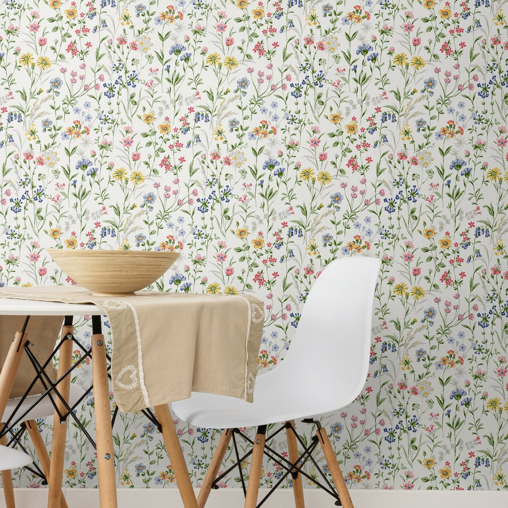 
                  
                    PR11901 wildflowers floral prepasted wallpaper dining room from Seabrook Designs
                  
                