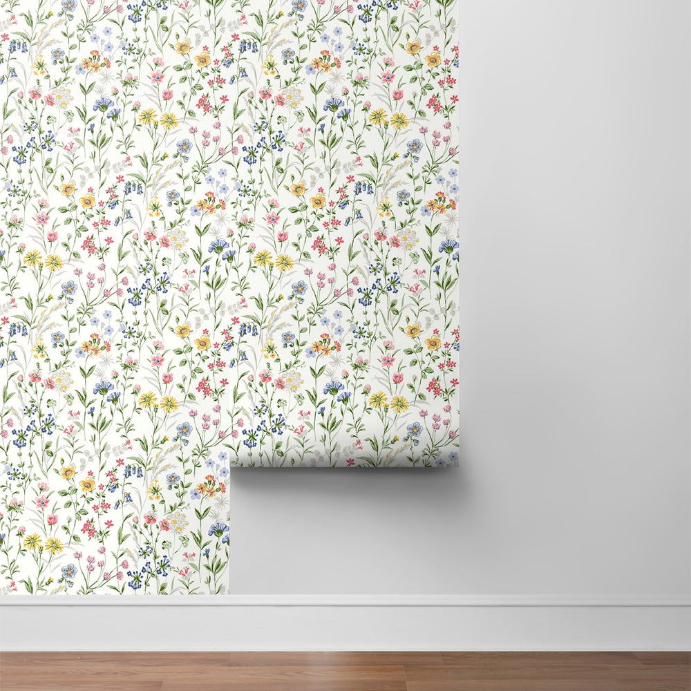 
                  
                    PR11901 wildflowers floral prepasted wallpaper roll from Seabrook Designs
                  
                