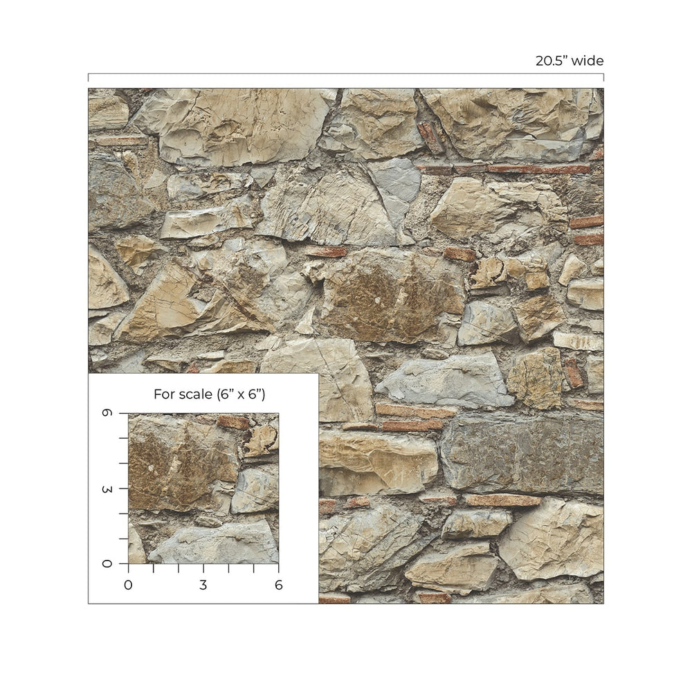 
                  
                    PR12006 faux stone prepasted wallpaper scale from Seabrook Designs
                  
                