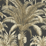 PR12100 palm leaf prepasted wallpaper from Seabrook Designs