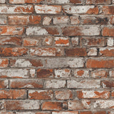 PR12201 faux brick prepasted wallpaper from Seabrook Designs