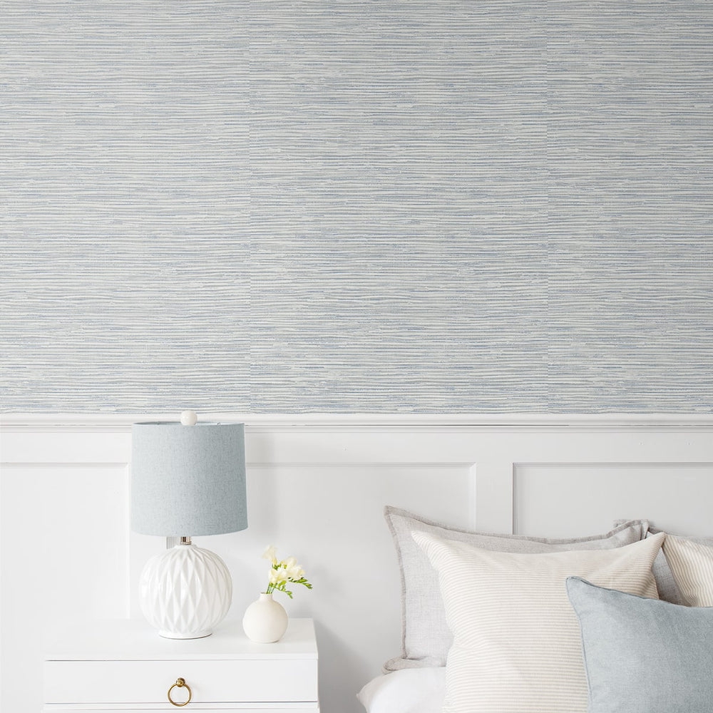 
                  
                    PR12308 faux grasscloth prepasted wallpaper bedroom from Seabrook Designs
                  
                