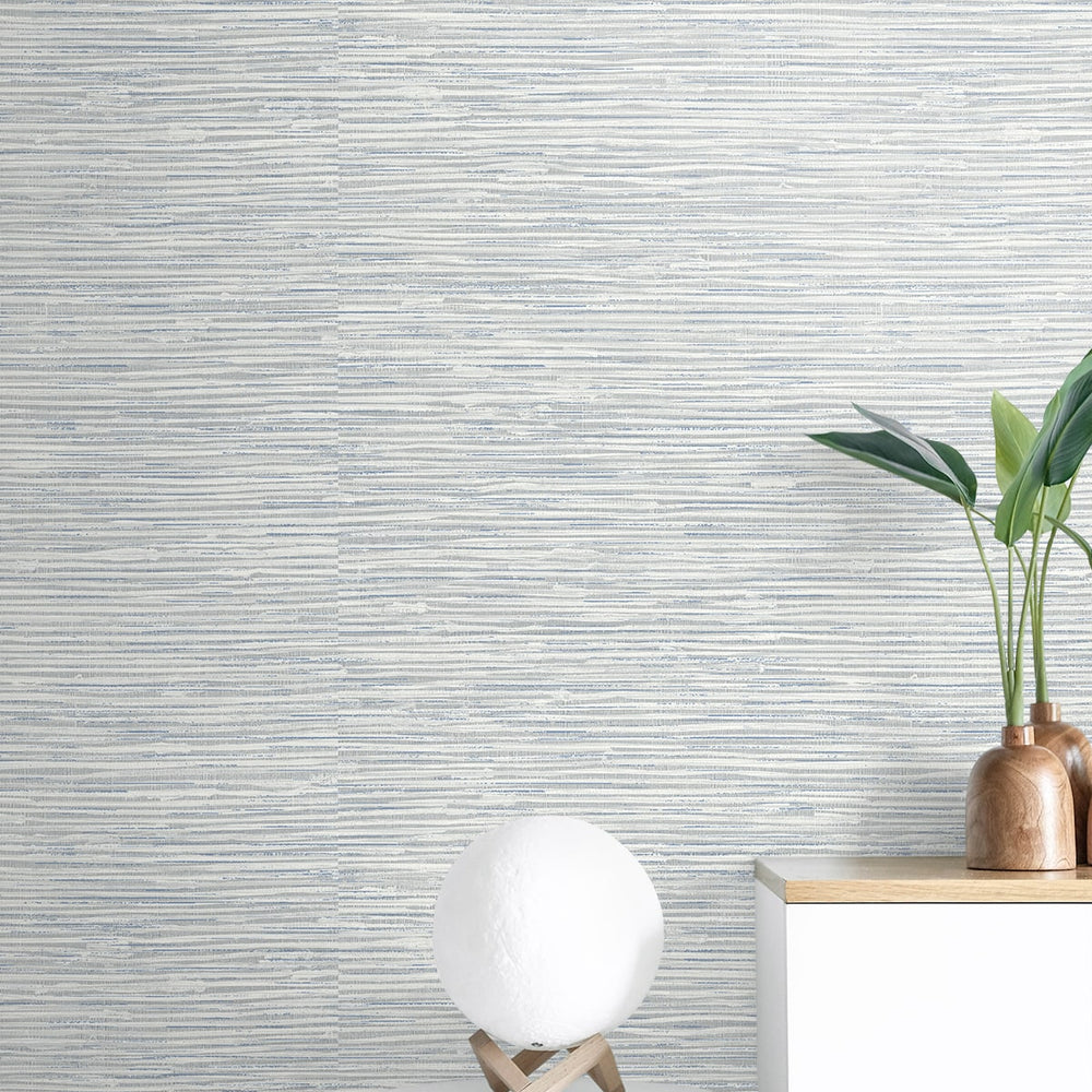 
                  
                    PR12308 faux grasscloth prepasted wallpaper accent from Seabrook Designs
                  
                