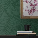 Paintable palm wallpaper accent PW20200 from Seabrook Designs