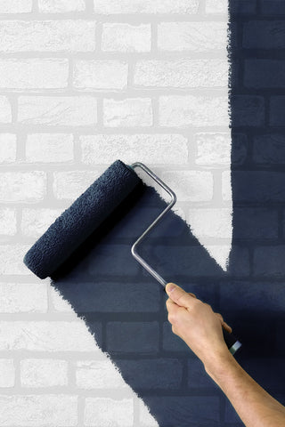 PW20400 faux brick paintable wallpaper paint from Seabrook Designs