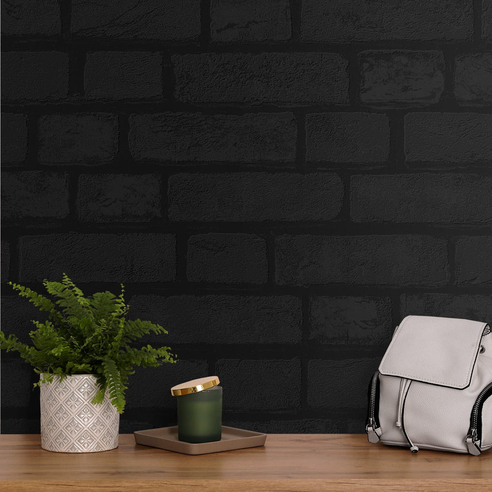 
                  
                    PW20400 faux brick paintable wallpaper accent from Seabrook Designs
                  
                