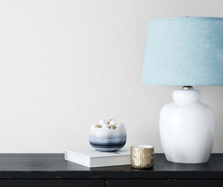 Paintable wallpaper PW20500 faux grasscloth decor from Seabrook Designs