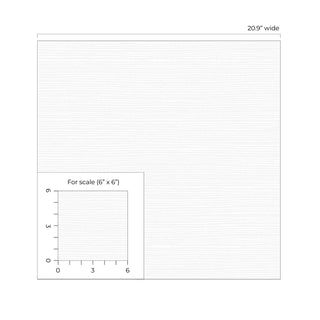 Paintable wallpaper PW20500 faux grasscloth scale from Seabrook Designs