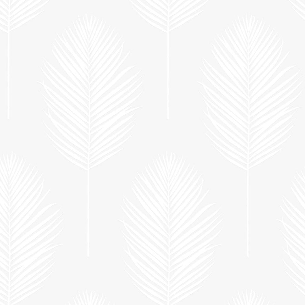 Paintable wallpaper PW20600 palm leaf from Seabrook Designs