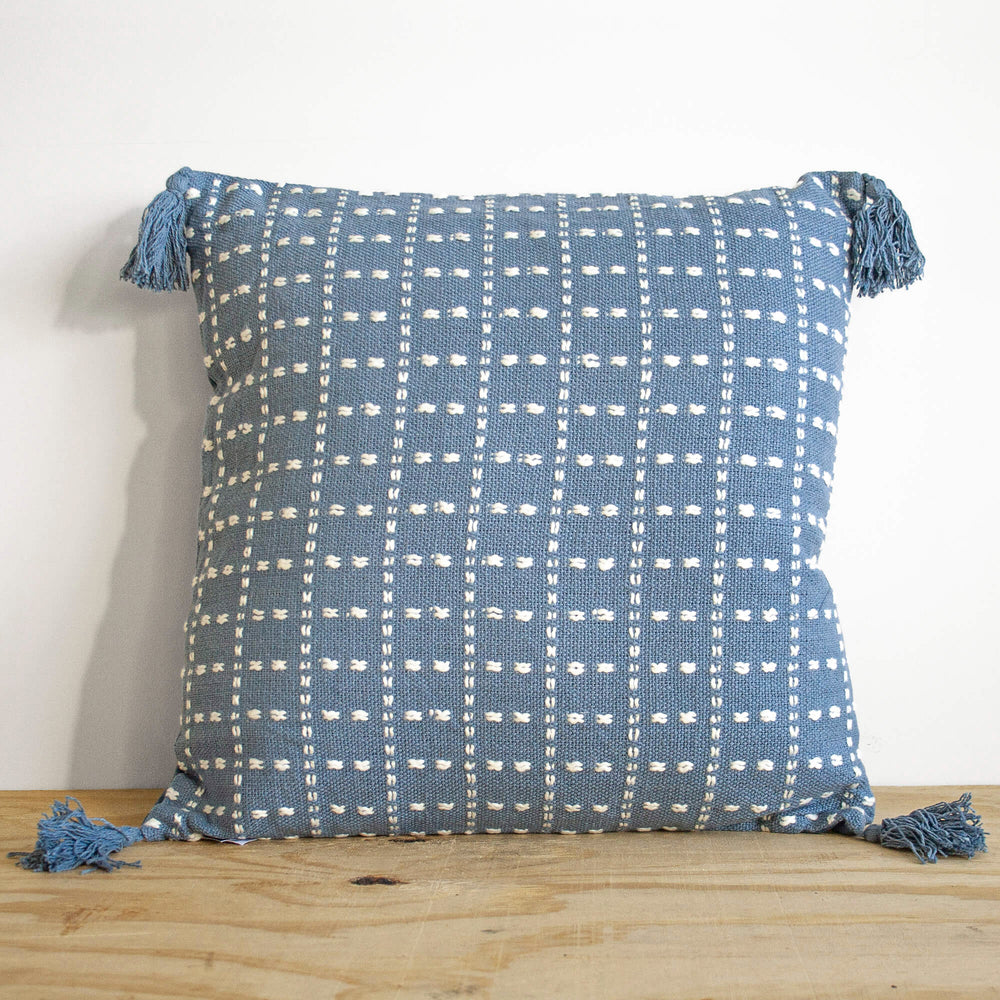 Polly Hand Woven Cotton Throw Pillow