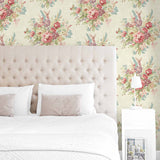 Floral wallpaper bedroom SD22005WR from Say Decor