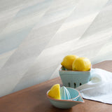 RY30300 rainbow diagonals striped wallpaper from the Boho Rhapsody collection by Seabrook Designs