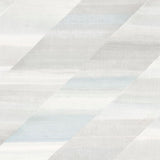 RY30300 white rainbow diagonals striped wallpaper from the Boho Rhapsody collection by Seabrook Designs