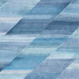 RY30302 blue rainbow diagonals striped wallpaper from the Boho Rhapsody collection by Seabrook Designs