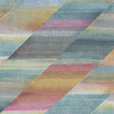RY30313 multicolored rainbow diagonals striped wallpaper from the Boho Rhapsody collection by Seabrook Designs