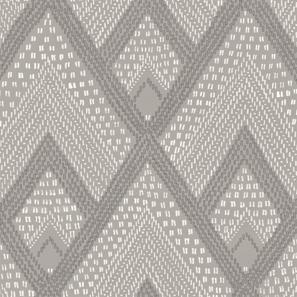 RY30508 gray boho diamonds wallpaper from the Boho Rhapsody collection by Seabrook Designs