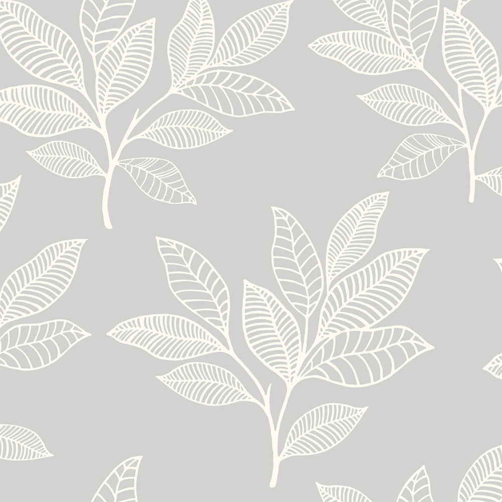 
                  
                    RY30800 gray paradise leaves botanical wallpaper from the Boho Rhapsody collection by Seabrook Designs
                  
                