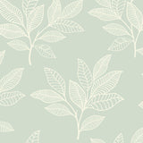 RY30804 green paradise leaves botanical wallpaper from the Boho Rhapsody collection by Seabrook Designs