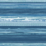 RY31302 blue horizon brushed stripe wallpaper from the Boho Rhapsody collection by Seabrook Designs