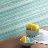 RY31304 horizon brushed stripe wallpaper from the Boho Rhapsody collection by Seabrook Designs