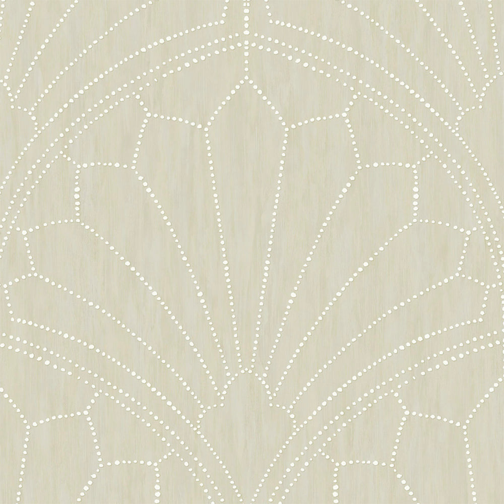 
                  
                    RY31505 neutral scallop medallion geometric wallpaper from the Boho Rhapsody collection by Seabrook Designs
                  
                