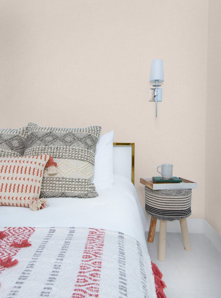 
                  
                    RY31701 indie linen embossed vinyl textured wallpaper from the Boho Rhapsody collection by Seabrook Designs 
                  
                