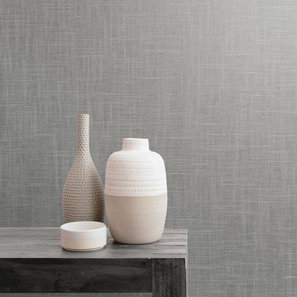 
                  
                    RY31708 indie linen embossed vinyl textured wallpaper from the Boho Rhapsody collection by Seabrook Designs 
                  
                