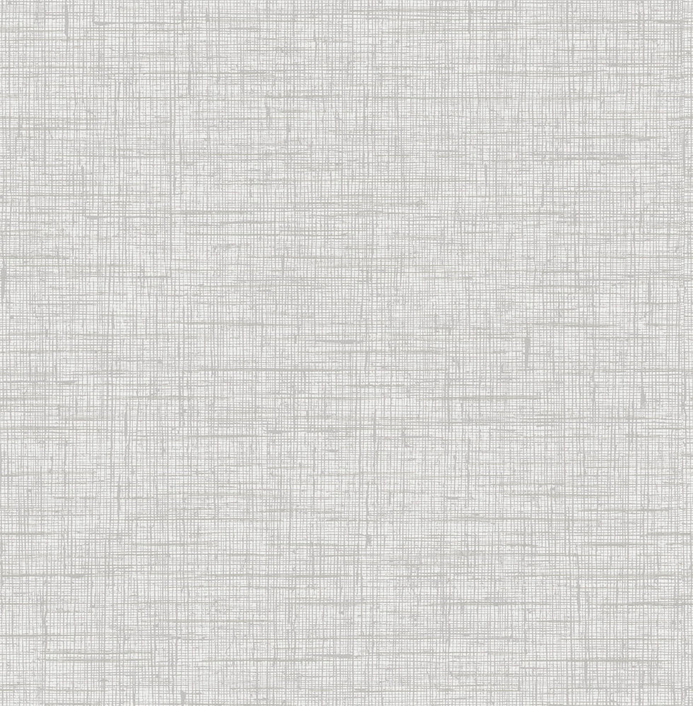 RY32101 gray bermuda linen stringcloth textile wallpaper from the Boho Rhapsody collection by Seabrook Designs