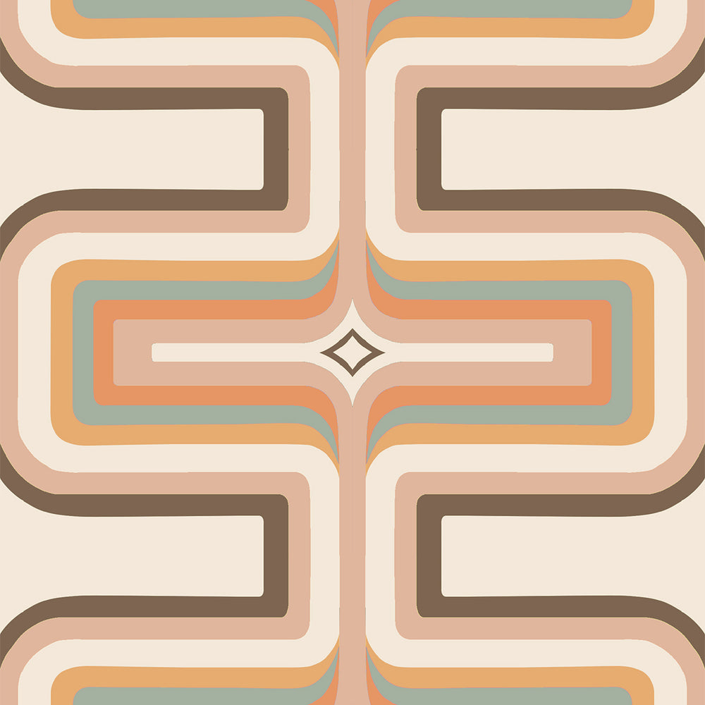 Retro wallpaper SJ1026 from Sharon Jane Studios