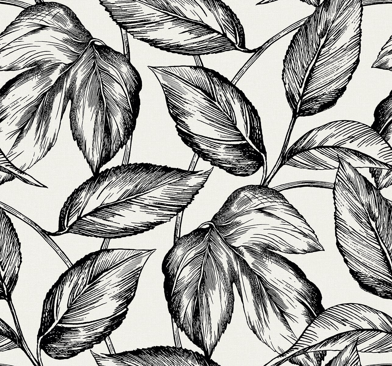 SC20000 leaf botanical wallpaper from the Summer House collection by Seabrook Designs