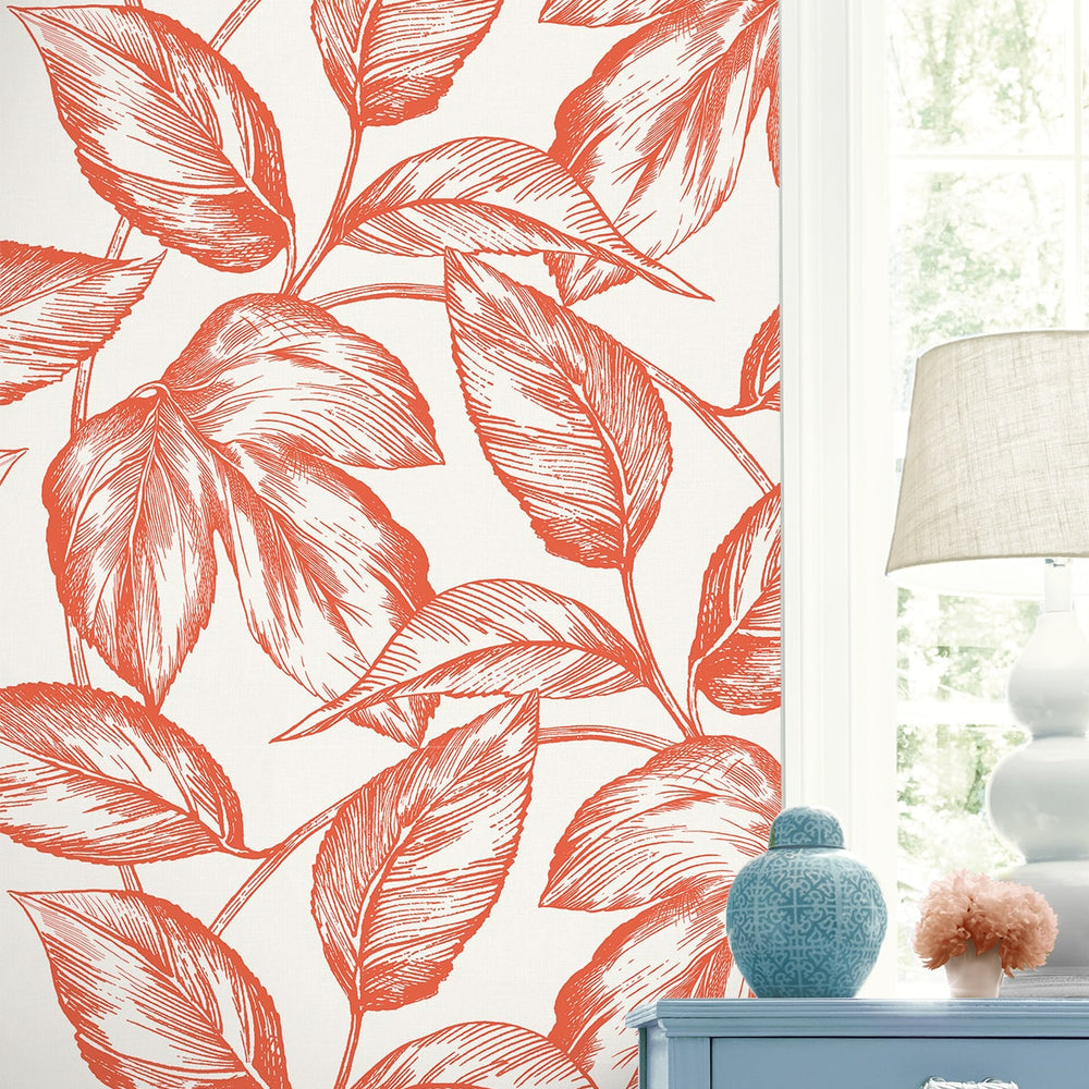 
                  
                    SC20001 leaf botanical wallpaper decor from the Summer House collection by Seabrook Designs
                  
                