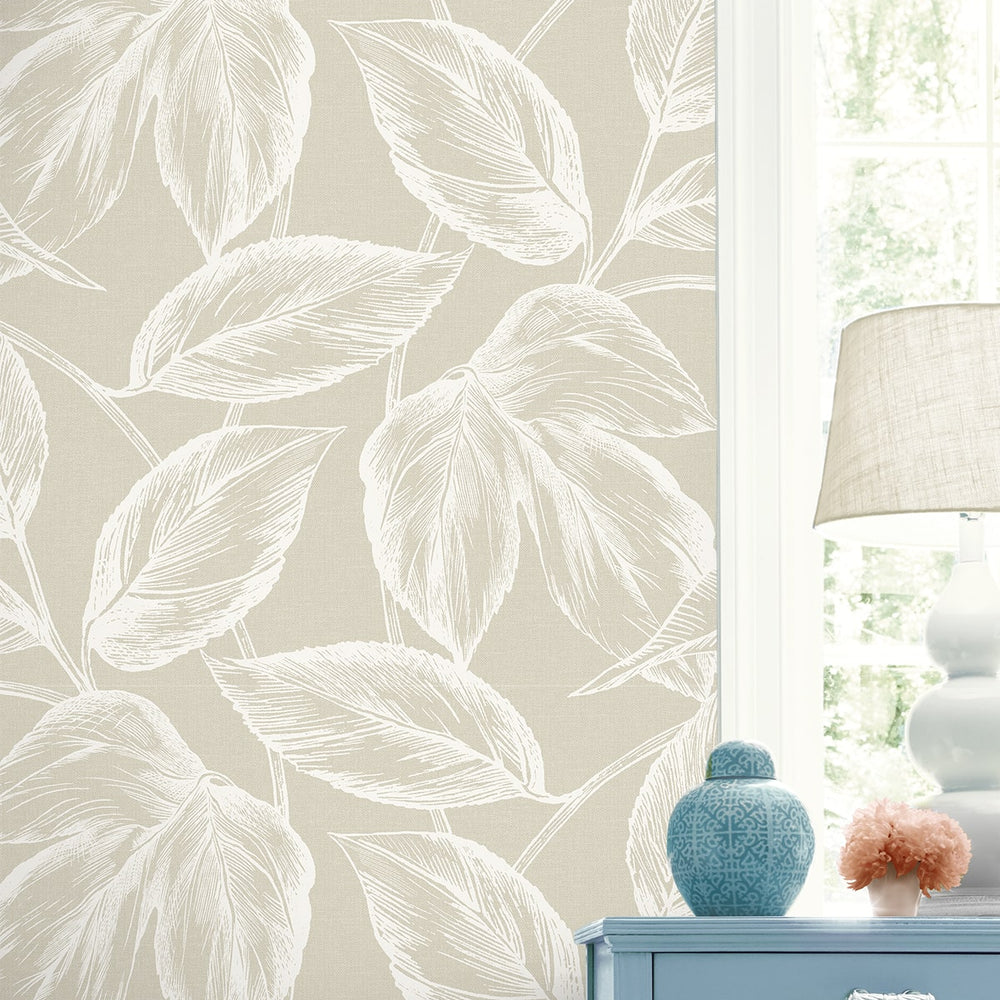 
                  
                    SC20005 leaf botanical wallpaper decor from the Summer House collection by Seabrook Designs
                  
                