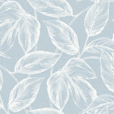 SC20022 leaf botanical wallpaper from the Summer House collection by Seabrook Designs