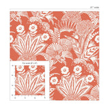 SC20101 palm grove wallpaper scale  from the Summer House collection by Seabrook Designs